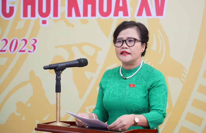 Đại biểu Nguyễn Thị Sửu - Phó Trưởng đoàn chuyên trách đoàn Đại biểu Quốc hội tỉnh Thừa Thiên - Huế. Ảnh: NVCC. Đại biểu Nguyễn Thị Sửu - Phó Trưởng đoàn chuyên trách đoàn Đại biểu Quốc hội tỉnh Thừa Thiên - Huế. Ảnh: NVCC.