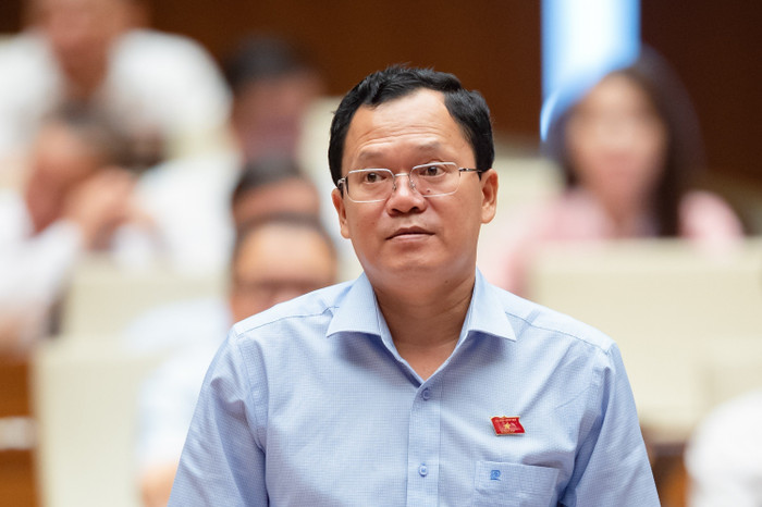 Đại biểu Huỳnh Thanh Phương (đoàn Tây Ninh). Ảnh: quochoi.vn.