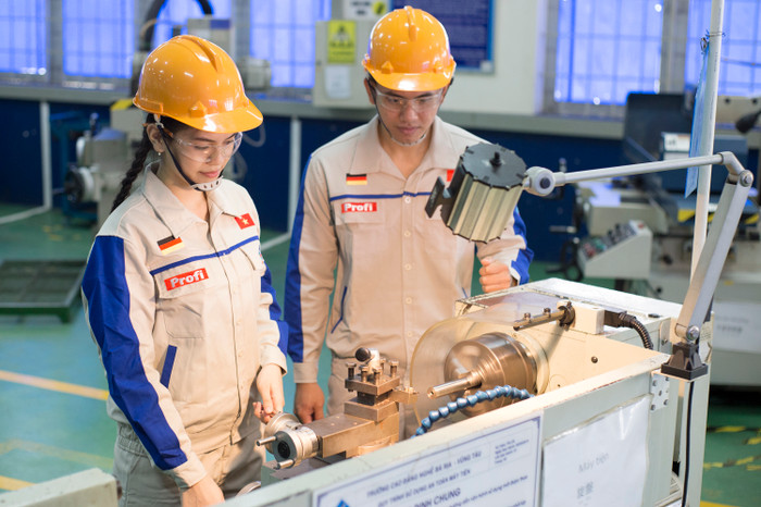 Sinh viên Trường Cao đẳng Kỹ thuật Công nghệ Bà Rịa - Vũng Tàu. Ảnh: NVCC. Sinh viên Trường Cao đẳng Kỹ thuật Công nghệ Bà Rịa - Vũng Tàu. Ảnh: NVCC.