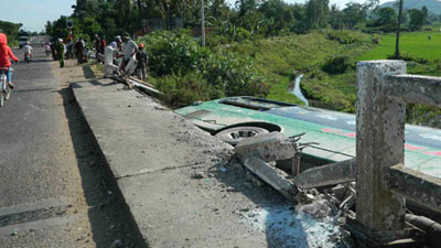 Hiện trường vụ tai nạn