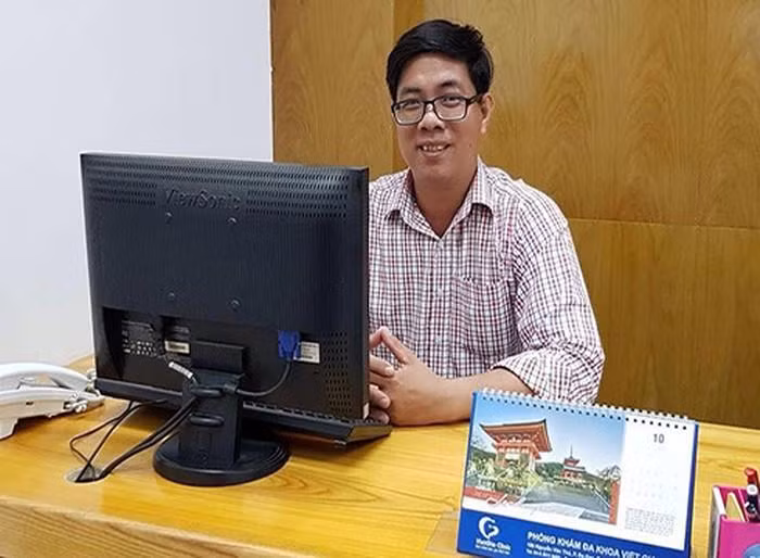 Thạc sĩ Vũ Hoàng Sơn - giáo viên Trường tiểu học Bình Hòa, quận Bình Thạnh, Thành phố Hồ Chí Minh. (ảnh: NVCC)