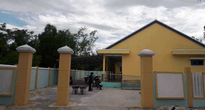 Trường mầm non Bình Phục, nơi xảy ra vụ điện giật khiến bé trai 4 tuổi tử vong. Ảnh: MC