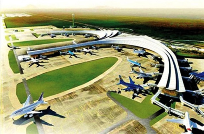 Phối cảnh sân bay Long Thành. Phối cảnh sân bay Long Thành.