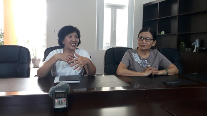 Lãnh đạo nhà trường cho rằng cô giáo chỉ hơi mạnh tay chứ không đánh đập. Ảnh: TL Lãnh đạo nhà trường cho rằng cô giáo chỉ hơi mạnh tay chứ không đánh đập. Ảnh: TL