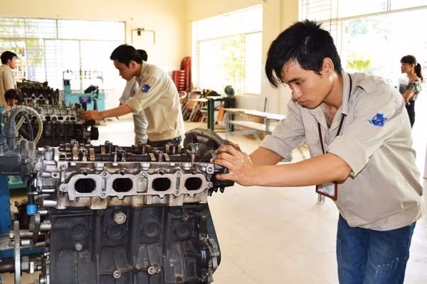 Chính phủ quy định điều kiện thành lập cơ sở giáo dục nghề nghiệp (Ảnh: Infonet.vn)