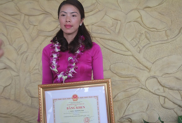 Cô Đỗ Thị Hồng Mai, giáo viên trường Dân tộc nội trú Mèo Vạc (Ảnh: Thùy Linh) Cô Đỗ Thị Hồng Mai, giáo viên trường Dân tộc nội trú Mèo Vạc (Ảnh: Thùy Linh)