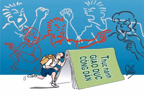 Trường chuyên nói gì về thi trắc nghiệm môn Giáo dục công dân? ảnh 1