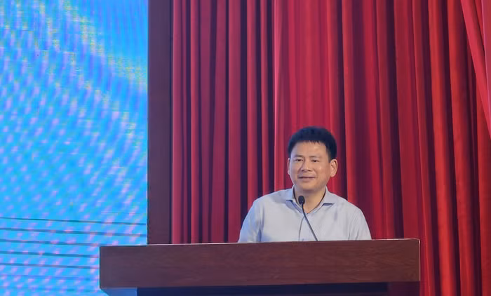 Phó Giáo sư, Tiến sĩ Lê Huy Hoàng – Phó Vụ trưởng Vụ giáo dục, Ban Tuyên giáo Trung ương (Ảnh: Phương Linh)