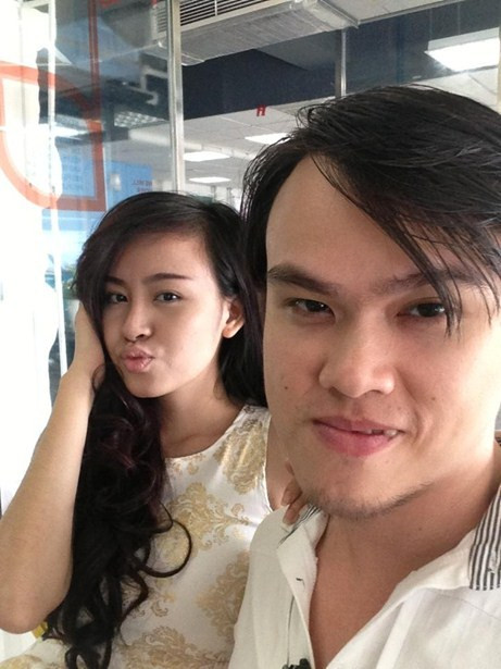 Huyền Anh - Bà Tưng và nhạc sĩ Đào Trọng Thịnh - Ảnh: Nguyễn Lữ