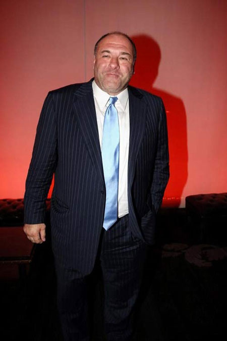 James Gandolfini, nam diễn viên người Mỹ gốc Ý.