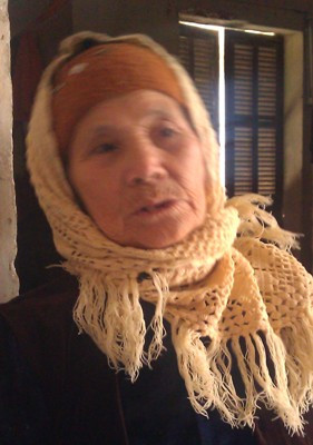 Bà Trần Thị Mạp - mẹ ông Đoàn Văn Vươn Bà Trần Thị Mạp - mẹ ông Đoàn Văn Vươn