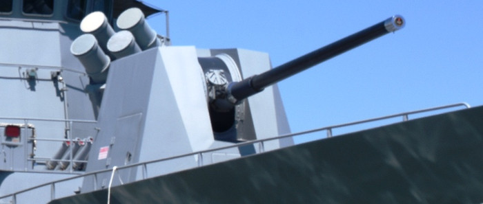 Pháo hạm của tàu chiến hải quân hoàng gia Úc