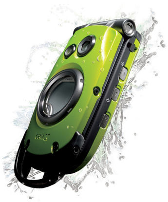 3. LG CanU 502S LG Telecom đã tung ra mẫu điện thoại di động chống thấm nước đầu tiên trên thị trường với tên gọi canU 502S. Chiếc alô này vẫn có khả năng chạy ngon lành sau 30 phút ngâm trong bồn rửa, bồn tắm hay bể bơi. Để chống nước xâm nhập, canU 502S đã sử dụng công nghệ chế tạo vỏ cao su chuyên nghiệp của hãng Casio (Nhật Bản). Mặt loa và ống kính camera tích hợp của điện thoại cũng được tráng một lớp hóa chất chống thấm đặc biệt để ngăn nước thẩm thấu vào máy thông qua hai khoảng trống này. Ngoài ra, các tính năng thời thượng nhất hiện nay của một "con dế" cũng được trang bị đầy đủ bên trong mẫu điện thoại di động này, từ nghe nhạc MP3 cho đến chụp ảnh nhiều "chấm"