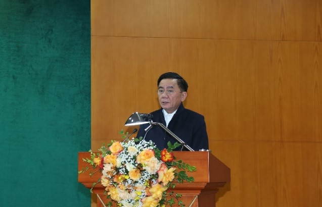 Đồng chí Trần Cẩm Tú phát biểu chỉ đạo hội nghị. Ảnh: baochinhphu.vn Đồng chí Trần Cẩm Tú phát biểu chỉ đạo hội nghị. Ảnh: baochinhphu.vn