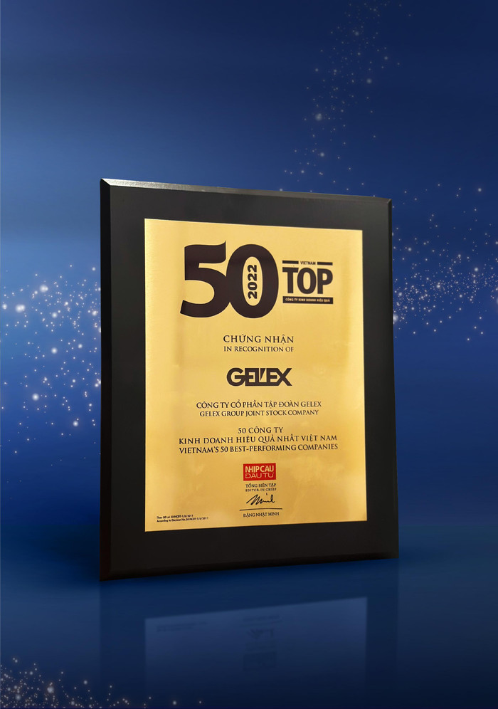 Kết quả đánh giá khách quan năng lực quản trị của Tập đoàn GELEX. Kết quả đánh giá khách quan năng lực quản trị của Tập đoàn GELEX.