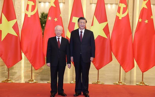 Tổng Bí thư Nguyễn Phú Trọng và Tổng Bí thư, Chủ tịch nước Trung Quốc Tập Cận Bình (Ảnh: TTXVN) Tổng Bí thư Nguyễn Phú Trọng và Tổng Bí thư, Chủ tịch nước Trung Quốc Tập Cận Bình (Ảnh: TTXVN)