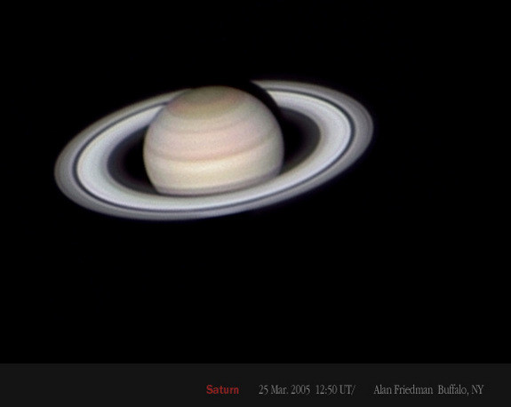 Hình ảnh bán cầu Bắc của Sao Thổ