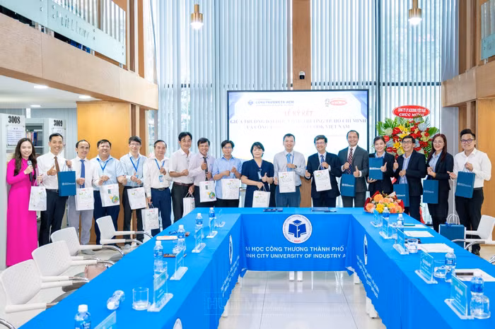 Ảnh minh hoạ. Website Trường Đại học Công Thương Thành phố Hồ Chí Minh