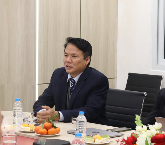 Tiến sĩ Phạm Văn Tân – Hiệu trưởng Trường Cao đẳng Y tế Hà Nội. Ảnh: Đào Hiền