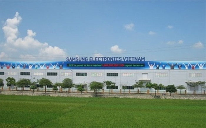 Nhà máy của Công ty TNHH Samsung Electronics Việt Nam tại Bắc Ninh. Nhà máy của Công ty TNHH Samsung Electronics Việt Nam tại Bắc Ninh.