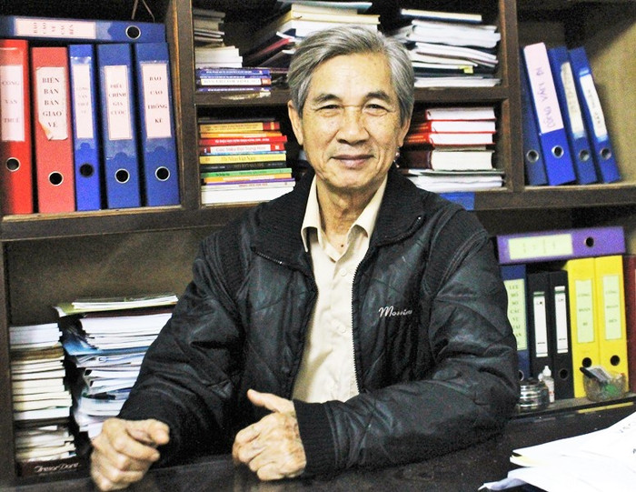 Ông Bùi Danh Liên - Chủ tịch Hiệp hội vận tải Hà Nội - ảnh: H. Lực.