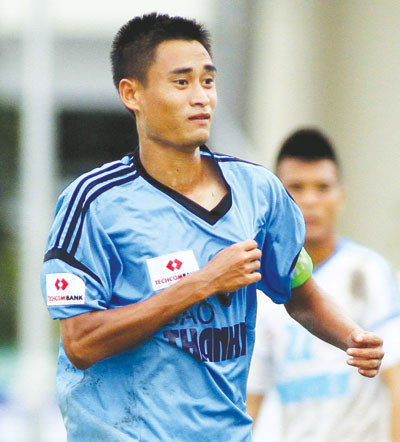 Vũ Minh Tuấn lập cú đúp Ảnh: Khả Hòa Vũ Minh Tuấn lập cú đúp Ảnh: Khả Hòa