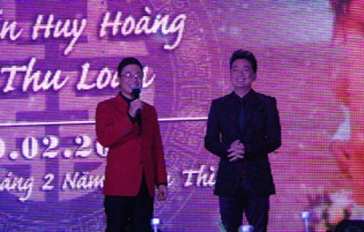 MC truyền hình nổi tiếng Lê Anh cũng là MC đám cưới cho đám cưới "triệu đô" này