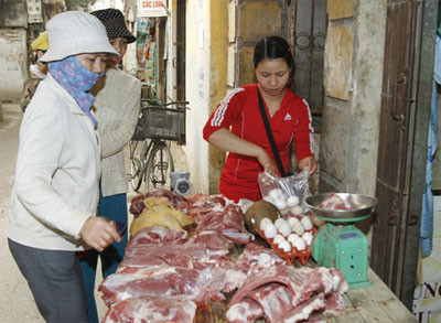 Người tiêu dùng không thể phân biệt thịt heo dùng tăng trọng, kích nạc Ảnh: Như Ý. Người tiêu dùng không thể phân biệt thịt heo dùng tăng trọng, kích nạc Ảnh: Như Ý.