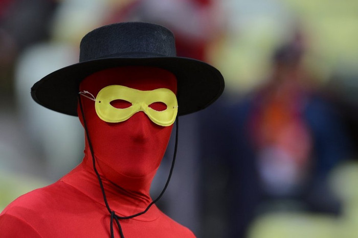 CĐV Tây Ban Nha. CĐV Tây Ban Nha.