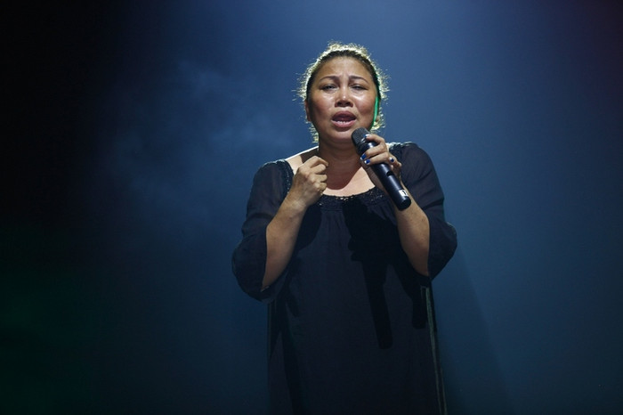 Khuôn mặt tiều tụy và đầy tâm trạng của Siu Black. Khuôn mặt tiều tụy và đầy tâm trạng của Siu Black.