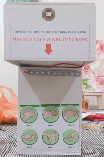 Máy rửa tay sát khuẩn tự động Máy rửa tay sát khuẩn tự động