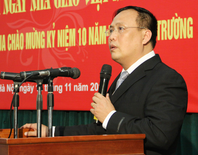 Giáo sư, Tiến sĩ Khoa học Nguyễn Đình Đức – Đại học Quốc gia Hà Nội (Ảnh: VNU)