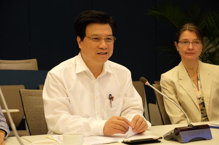 Thứ trưởng Nguyễn Hữu Độ phát biểu tại hội thảo (Ảnh: moet.gov.vn) Thứ trưởng Nguyễn Hữu Độ phát biểu tại hội thảo (Ảnh: moet.gov.vn)