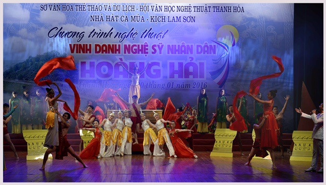 Các tiết mục trong đêm nghệ thuật "Sắc màu xứ Thanh" đặc sắc.