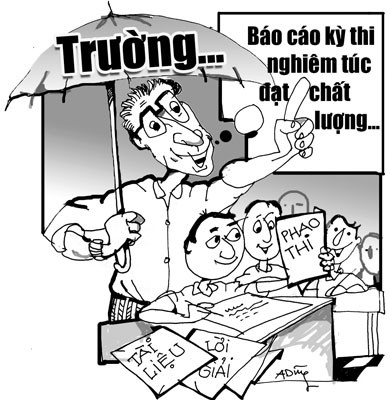 Bệnh thành tích đang kéo giáo dục Việt Nam tuột dốc ảnh 1 Bệnh thành tích đang kéo giáo dục Việt Nam tuột dốc ảnh 1