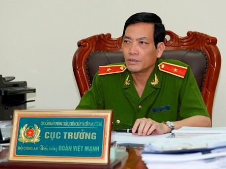 Thiếu tướng Đoàn Việt Mạnh – Cục trưởng cục cảnh sát Phòng cháy chữa cháy và Cứu nạn cứu hộ (Ảnh: Thanh Liêm) Thiếu tướng Đoàn Việt Mạnh – Cục trưởng cục cảnh sát Phòng cháy chữa cháy và Cứu nạn cứu hộ (Ảnh: Thanh Liêm)