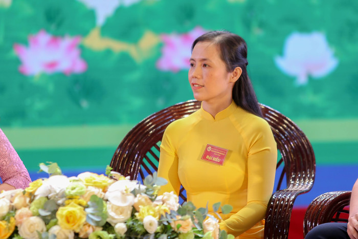 Cô giáo Phạm Thị Thanh Nhung - giáo viên môn Ngữ văn, Trường Trung học cơ sở Nguyễn An Khương (Hóc Môn, Thành phố Hồ Chí Minh) - Ảnh: Bộ Giáo dục và Đào tạo Cô giáo Phạm Thị Thanh Nhung - giáo viên môn Ngữ văn, Trường Trung học cơ sở Nguyễn An Khương (Hóc Môn, Thành phố Hồ Chí Minh) - Ảnh: Bộ Giáo dục và Đào tạo