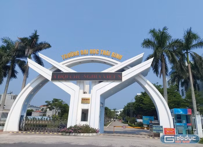 Trường Đại học Thái Bình (ảnh minh họa: Lã Tiến) Trường Đại học Thái Bình (ảnh minh họa: Lã Tiến)