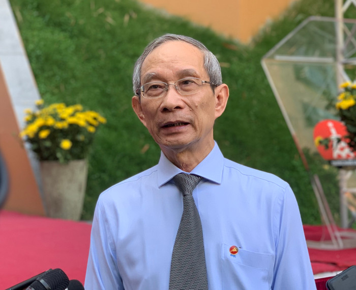 Thầy Nguyễn Xuân Khang – Hiệu trưởng trường Marie Curie, Hà Nội (ảnh: Thùy Linh)