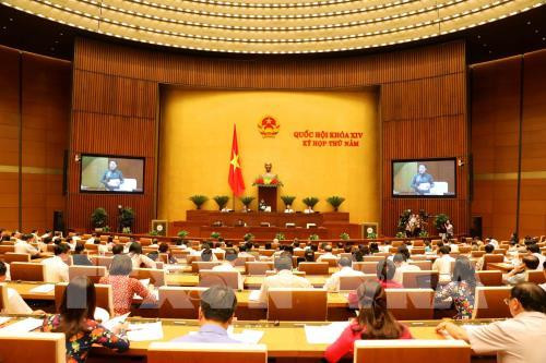 Chủ tịch Quốc hội Nguyễn Thị Kim Ngân điều hành một phiên chất vấn tại kỳ họp thứ 5, Quốc hội khoá XIV. Ảnh: Phương Hoa - TTXVN Chủ tịch Quốc hội Nguyễn Thị Kim Ngân điều hành một phiên chất vấn tại kỳ họp thứ 5, Quốc hội khoá XIV. Ảnh: Phương Hoa - TTXVN