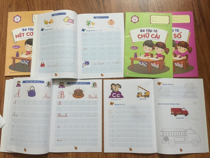 Một số hình ảnh về bộ sách mầm non của Nhà xuất bản giáo dục Việt Nam (Ảnh: L.T) Một số hình ảnh về bộ sách mầm non của Nhà xuất bản giáo dục Việt Nam (Ảnh: L.T)