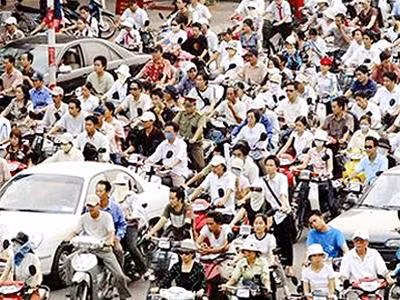 Cảnh tắc đường là chuyện thường ngày (ảnh: internet)