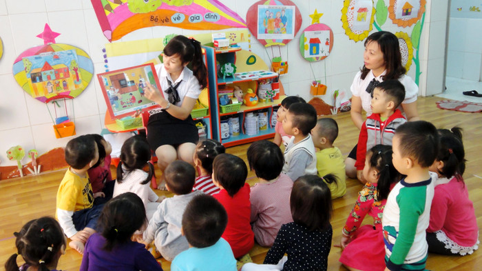 Bộ GD&ĐT yêu cầu Dừng chuyển giáo viên phổ thông xuống dạy mầm non (Ảnh minh họa: Báo Lao động) Bộ GD&ĐT yêu cầu Dừng chuyển giáo viên phổ thông xuống dạy mầm non (Ảnh minh họa: Báo Lao động)