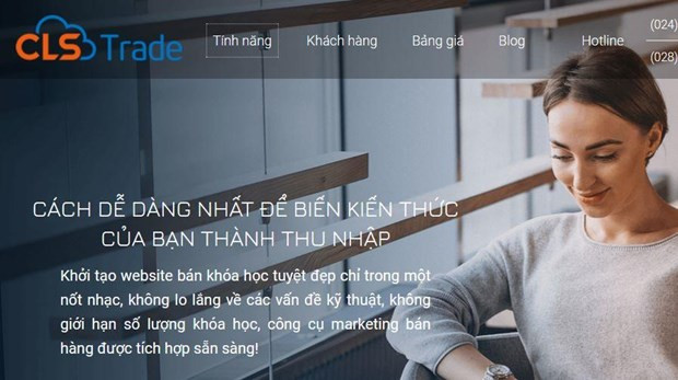 Giao diện nền tảng phần mềm CLS.Trade. (Ảnh chụp màn hình) Giao diện nền tảng phần mềm CLS.Trade. (Ảnh chụp màn hình)