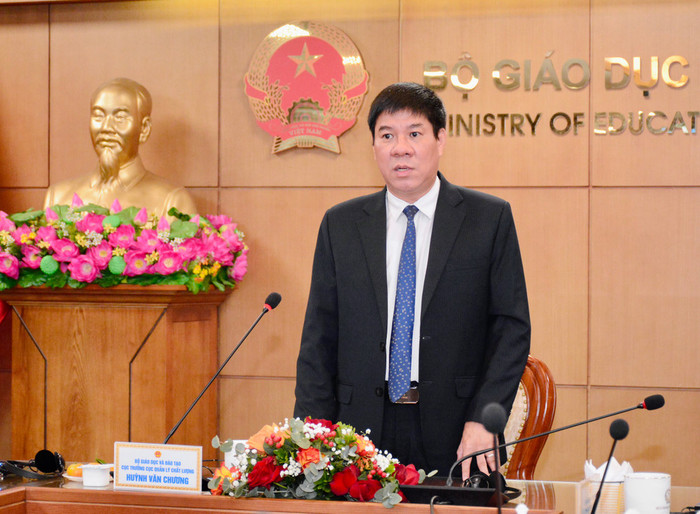 Giáo sư, Tiến sĩ Huỳnh Văn Chương - Cục trưởng Cục Quản lý chất lượng (Bộ Giáo dục và Đào tạo) - Ảnh: moet.gov.vn f228cdfb0315be4be704.jpg