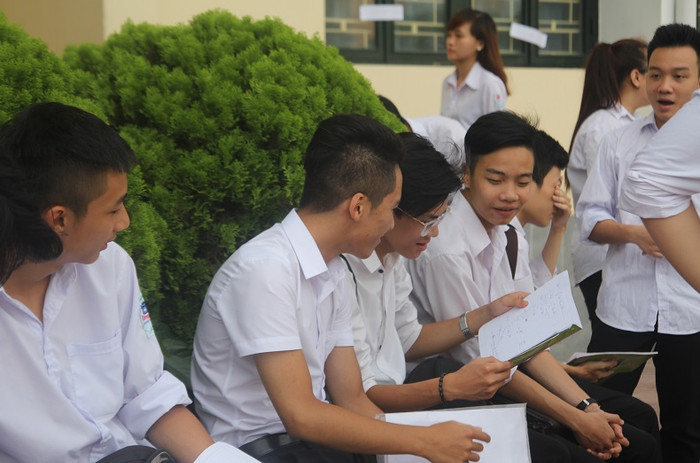 Chiều 28/9, Bộ Giáo dục chính thức công bố phương án thi quốc gia 2017 (Ảnh: Thùy Linh) Chiều 28/9, Bộ Giáo dục chính thức công bố phương án thi quốc gia 2017 (Ảnh: Thùy Linh)