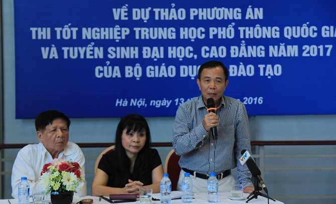 Phó giáo sư Nguyễn Phương Nga giải đáp về Dự thảo thi quốc gia 2017 ảnh 1 Phó giáo sư Nguyễn Phương Nga giải đáp về Dự thảo thi quốc gia 2017 ảnh 1