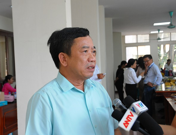 Phó giám đốc Sở GD&amp;ĐT Hải Phòng - Vũ Văn Trà (Ảnh: Thùy Linh)