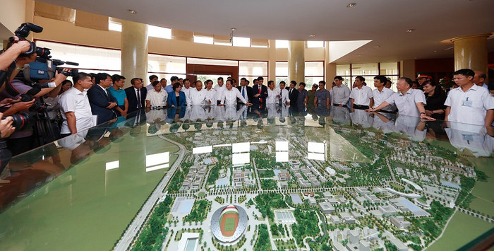 Đại học Quốc gia Hà Nội khởi công tòa nhà đầu tiên tại Hòa Lạc ảnh 2 Đại học Quốc gia Hà Nội khởi công tòa nhà đầu tiên tại Hòa Lạc ảnh 2