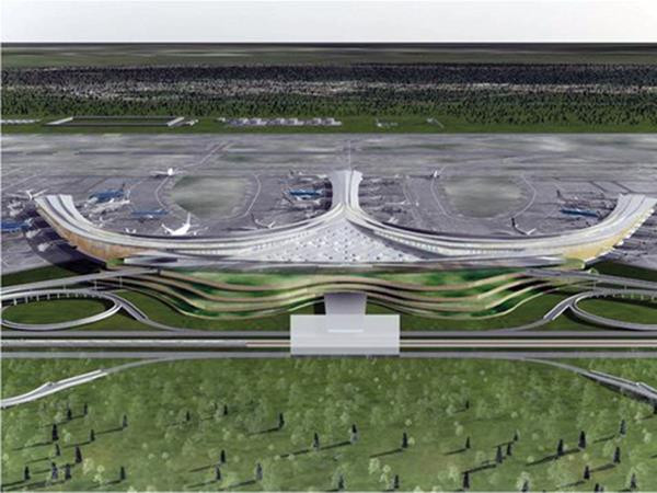 Thiết kế ý tưởng sân bay Long Thành trong hồ sơ quy hoạch được duyệt - Nguồn Cục Hàng không Việt Nam. Thiết kế ý tưởng sân bay Long Thành trong hồ sơ quy hoạch được duyệt - Nguồn Cục Hàng không Việt Nam.